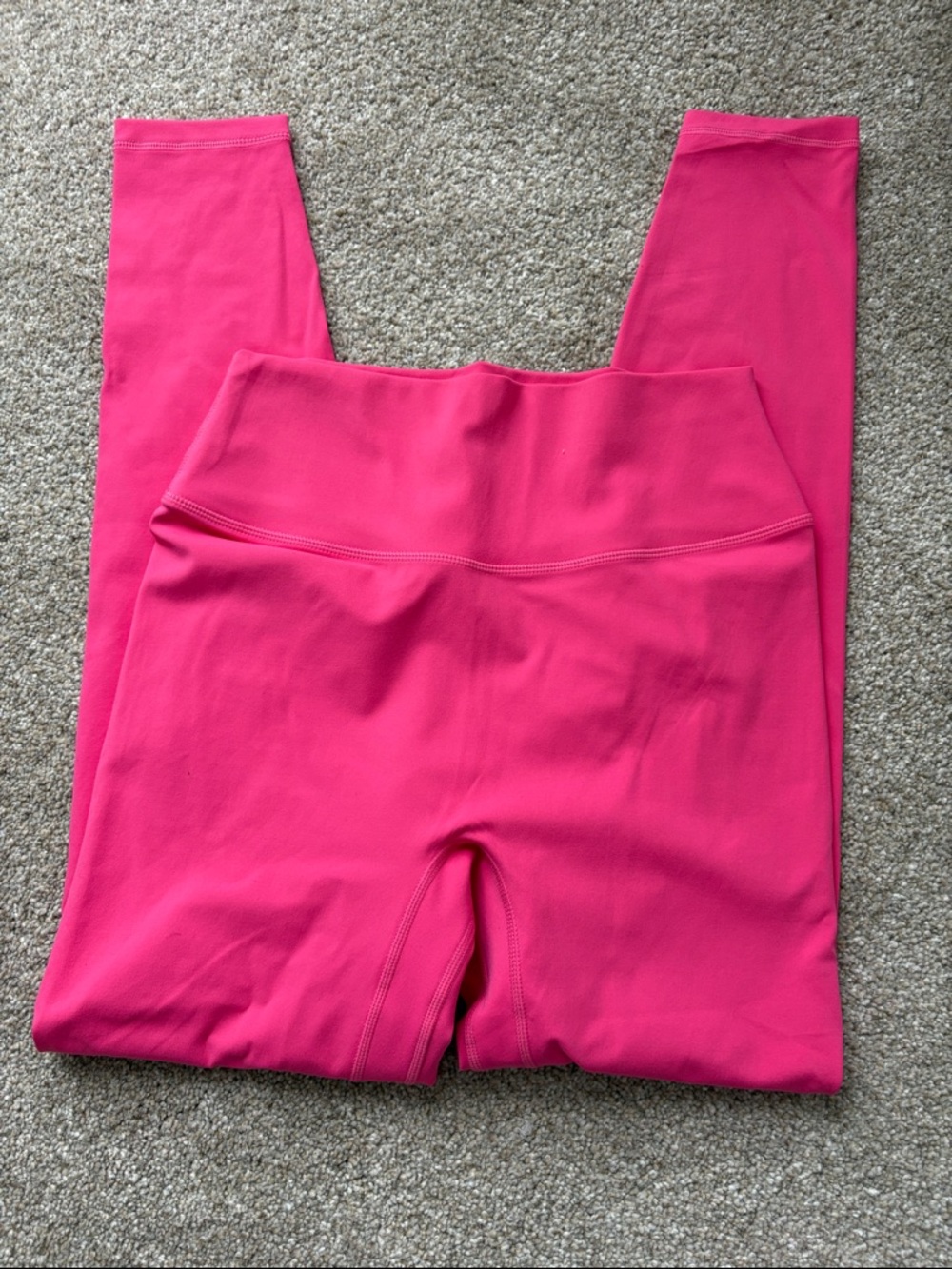 Comfrt High-Rise Pink Leggings NWOT